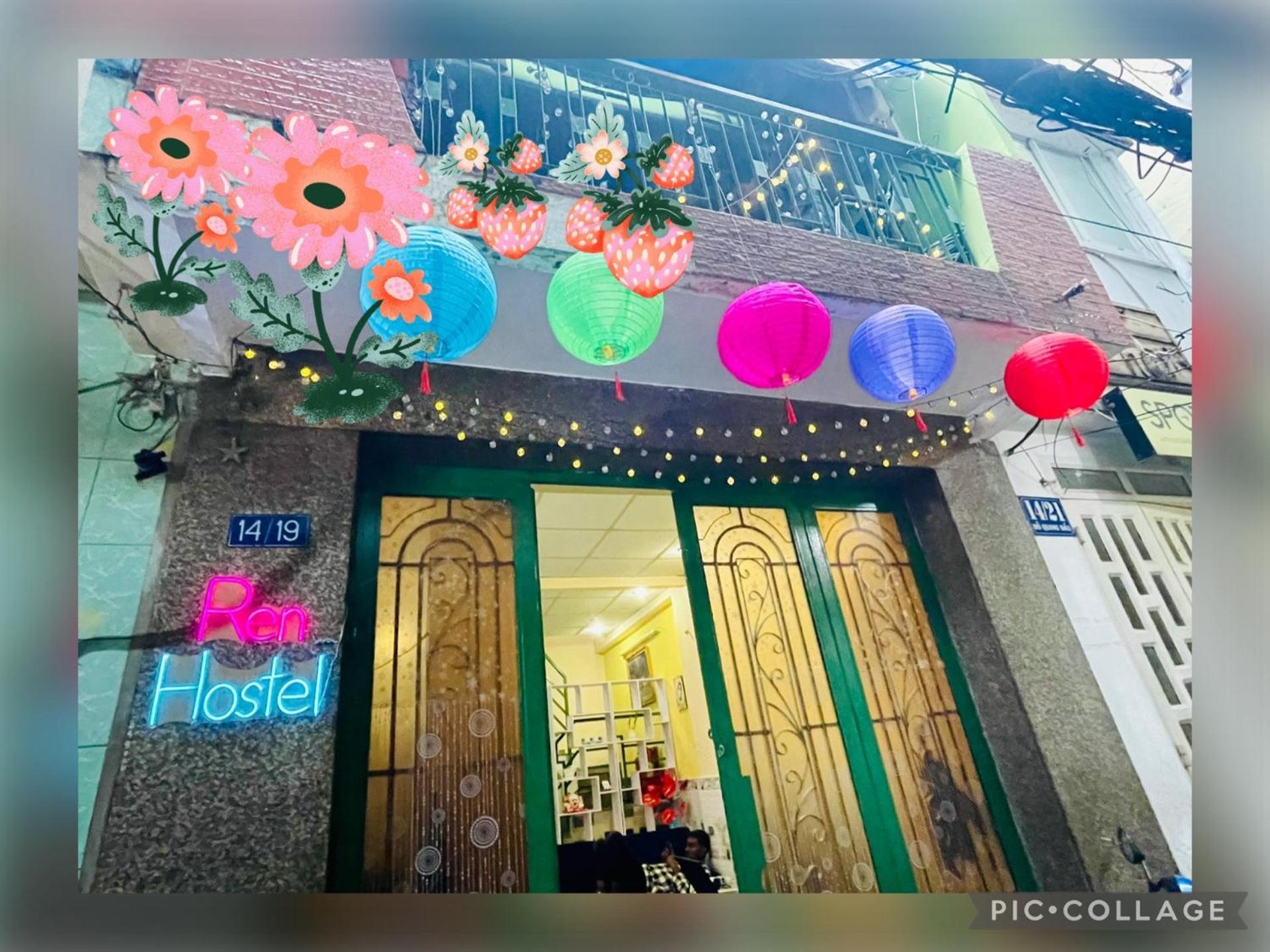 花ren Hostel Хошимин Екстериор снимка