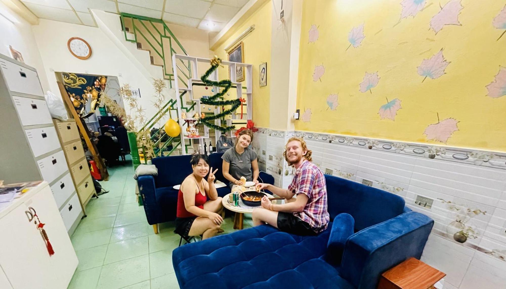 花ren Hostel Хошимин Екстериор снимка